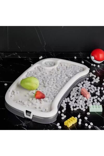 Danex Baby High Chair with 2 Removable Trays & Cover, Adjustable Height & Backrest, White