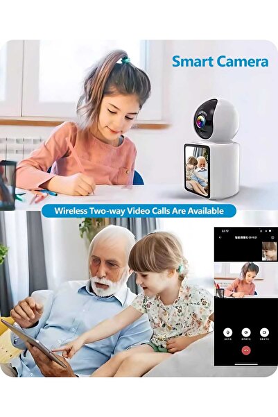 Go-Des GD-CM101 Full Color Smart Camera with Two-Way Wireless Video Calling and Cloud Storage