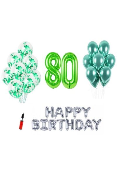 Domi Party & Gifts Set 33 baloane, DOMI PARTY & GIFTS®, La mulți ani aniversa...