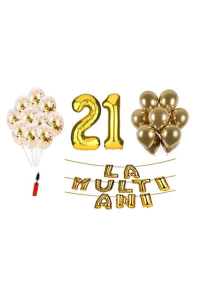 Domi Party & Gifts Set 33 baloane, Domi Party & Gifts, La mulți ani aniversar...