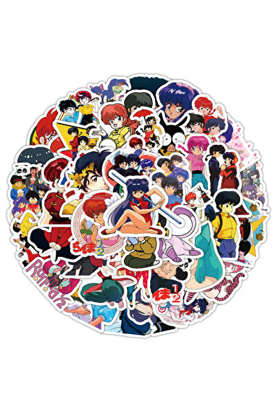 Choice ملصقات بانداي 60 قطعة (10/30/60 قطعة) لشخصيات أنمي رانما 1/2، تيندو وأ...