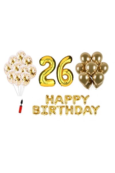 Domi Party & Gifts Set 33 baloane, Domi Party & Gifts, La mulți ani aniversar...