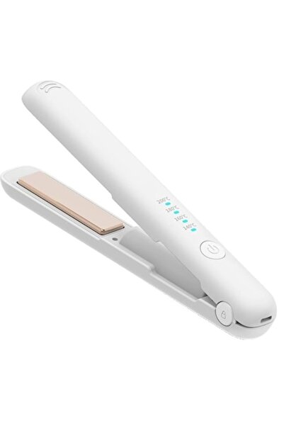 Domi Party & Gifts Placă de îndreptat părul wireless, Domi, adaptor tip C, te...