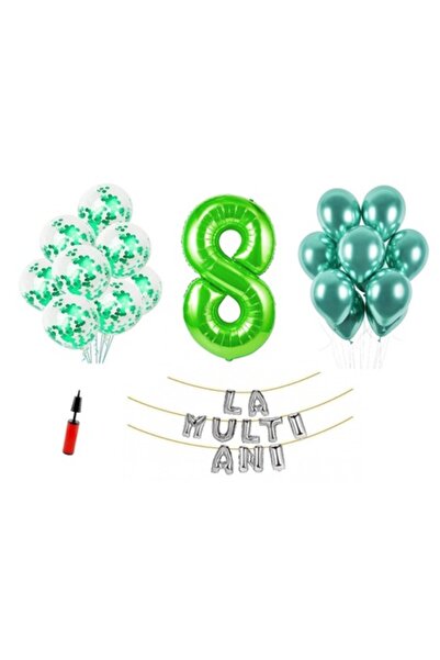 Domi Party & Gifts Set 32 ​​baloane, Domi Party & Gifts, La mulți ani anivers...