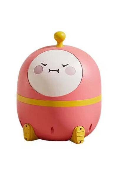 Domi Party & Gifts Olita 2in1, Domi Party & Gifts®, Model Ou,Reductor WC,Plastic,Muzica si Lumini, 29 x 29 x 22 cm, Roz