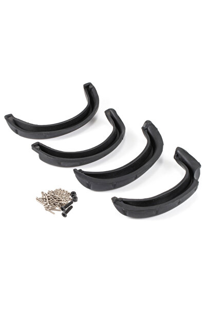 Choice Rubber Fender Flares 4Pcs for TAMIYA RC4WD TF2 Mojave 1/10 Bruiser Hilux Body RC Car Parts