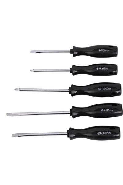 Carrefour Home Set 5 surubelnite, Negru/Gri