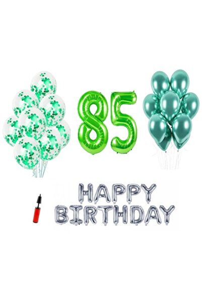 Domi Party & Gifts Set 33 baloane, DOMI PARTY & GIFTS®, Happy Birthday aniver...