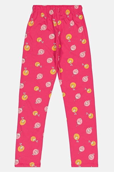 Zivame Kids Girl 2Pcs Graphic Print Pyjama Top And Bottom, Multicolor