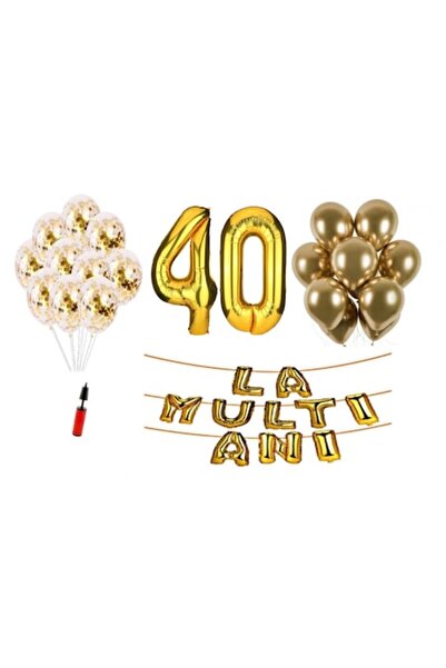 Domi Party & Gifts Set 33 baloane, Domi Party & Gifts, La mulți ani aniversar...