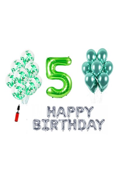 Domi Party & Gifts Set 32 baloane, Domi Party & Gifts, Happy Birthday anivers...