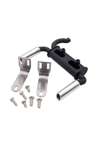 Choice black 1/10 RC Car Metal EXhause Exhaust Pipe Tailpipe for 1:10 Rock Crawler TRX4 Axial SCX10 90046 R