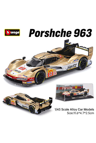 Choice15 بورش 963 بوراجو 1:43 تويوتا جي آر أودي كورفيت C8R ألفا بورش سيارة فا...