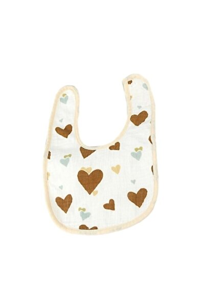 Domi Party & Gifts Baveta in Forma de U, Domi Party & Gifts, din Bumbac, Rezistenta la Apa, cu Capse, Model