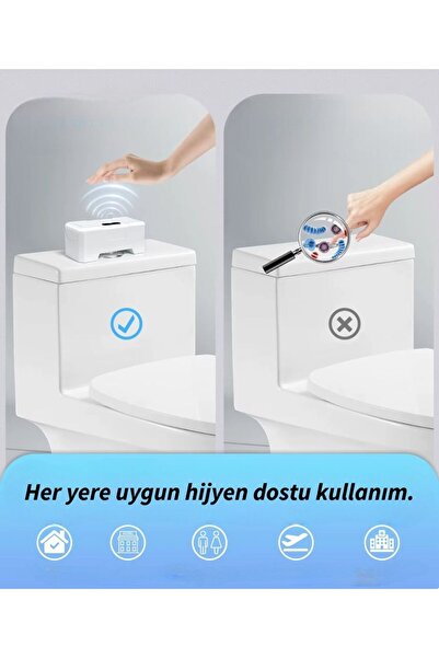 Monozone Otomatik Tuvalet Sensörü 20 Cm Algılama Mesafesi Ev, Ofis WC Akıllı Klozet Sensörü