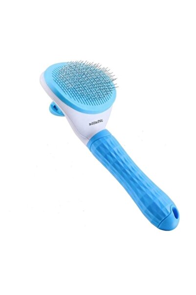 Addachic Brush for cleaning and grooming dog and cat hair, with self-cleaning...