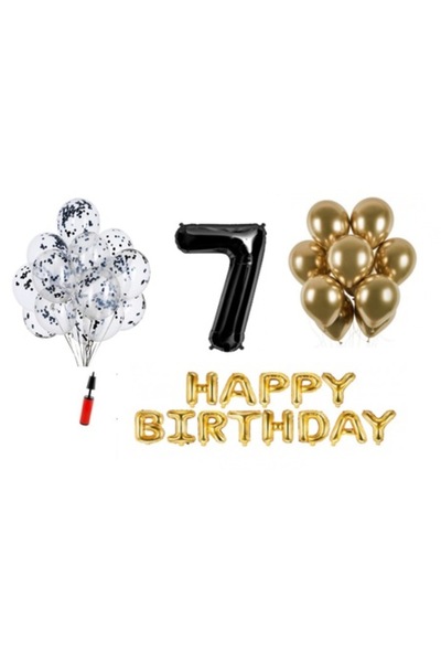 Domi Party & Gifts Set 32 baloane, Domi Party & Gifts, Happy Birthday anivers...