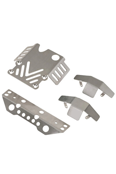 Choice Silver 1 Set 304 Chassis Armor For MJX HYPER GO 1/12 H12Y H12Y+H12P Remote Control Car Upgrade Acces