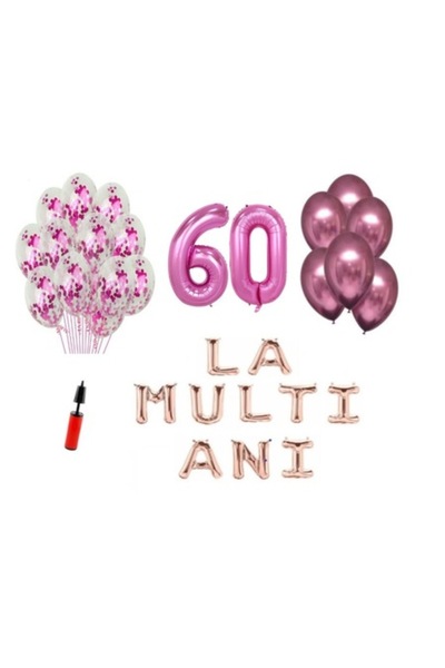 Domi Party & Gifts Set 33 baloane, Domi Party & Gifts, La mulți ani aniversar...