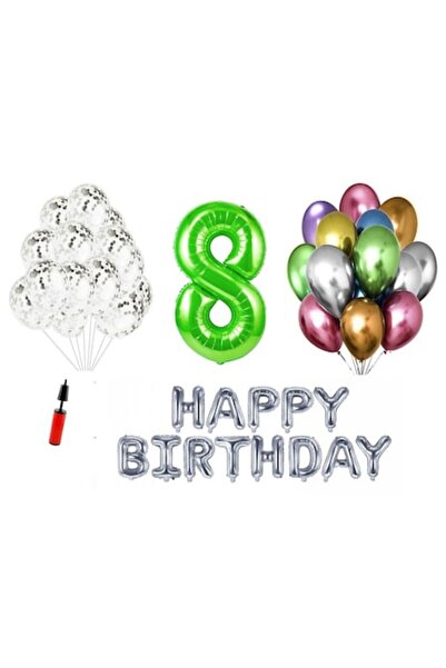 Domi Party & Gifts Set 32 ​​baloane, Domi Party & Gifts, La mulți ani anivers...