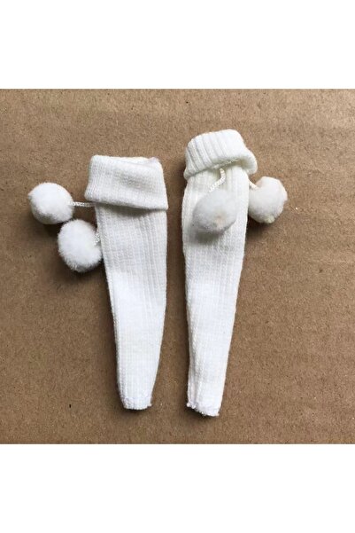 Choice مقاس واحد رقم 6 كرات بيضاء لتدفئة أرجل دمية ليكا أجزاء دمية ملونة دمية أنثى ديكورات ملابس DIY