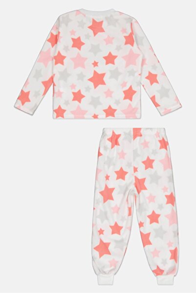 Sinsay Kids Girl 2 Pieces Printed Pyjama Top And Pants, Multicolor