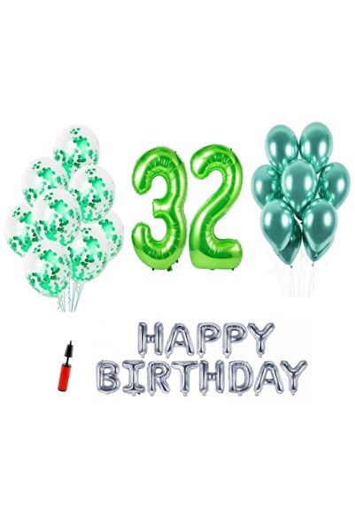 Domi Party & Gifts Set 33 baloane, DOMI PARTY & GIFTS®, La mulți ani aniversa...