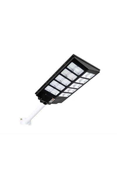 GIMASE Lampă stradală solară, 500 W, Negru