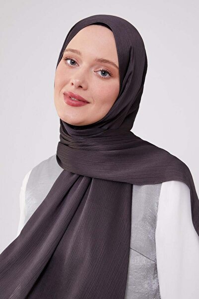 Levidor Mat Gri Brillant Abiye Şal