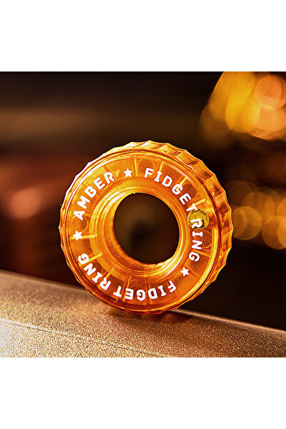 Choice حلقة فيدجيت برتقالية اللون، منزلق فيدجيت، ألعاب فيدجيت معدنية للبالغين...