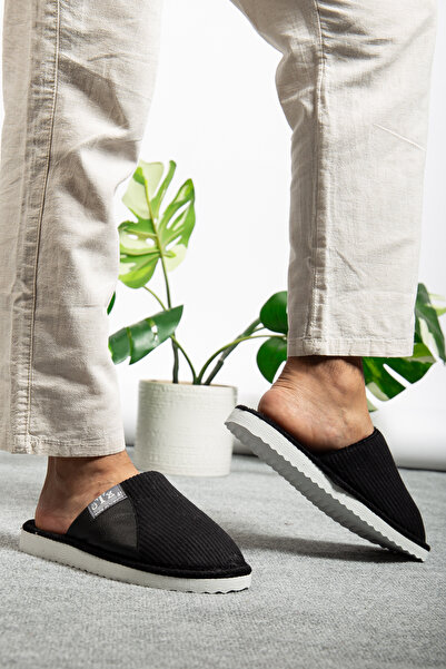 Jackers Unisex Corduroy Comfortable Lightweight Soft Balcony Office Home Slippers