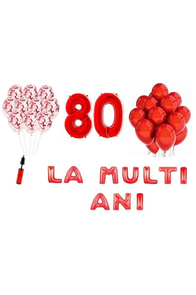 Domi Party & Gifts Set 33 baloane, Domi Party & Gifts, La mulți ani aniversar...