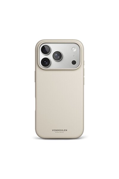 VONMAEHLEN Vonmahlen iPhone 17 Pro Soft Silikon Kılıf - Krem