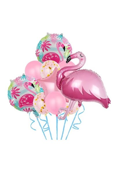 Danex Set baloane petrecere, 10 buc - folie și latex, 1 stea, 5 latex, 2 rotu...