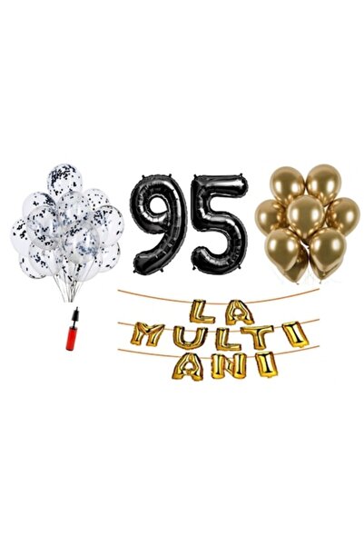 Domi Party & Gifts Set de 33 de baloane, Domi Party & Gifts, La mulți ani, an...