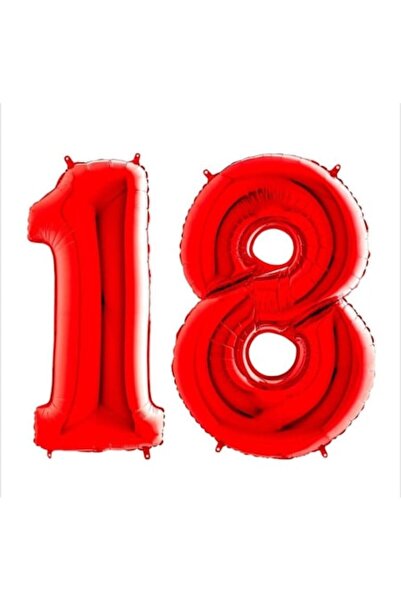 Shop Carnaval Set baloane aniversare, roșii, 105 cm