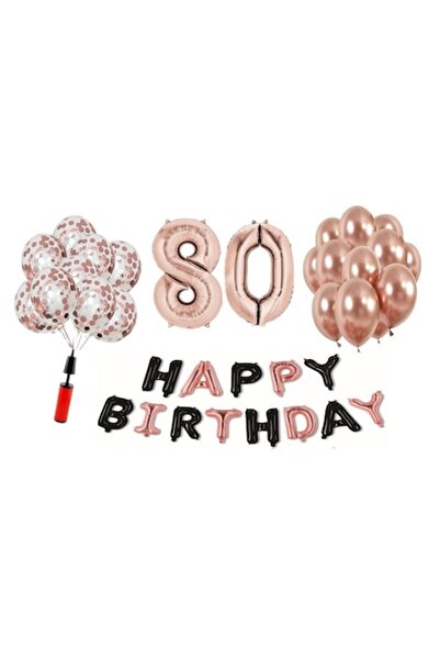 Domi Party & Gifts Set 36 baloane, Domi Party & Gifts, La mulți ani, auriu ro...