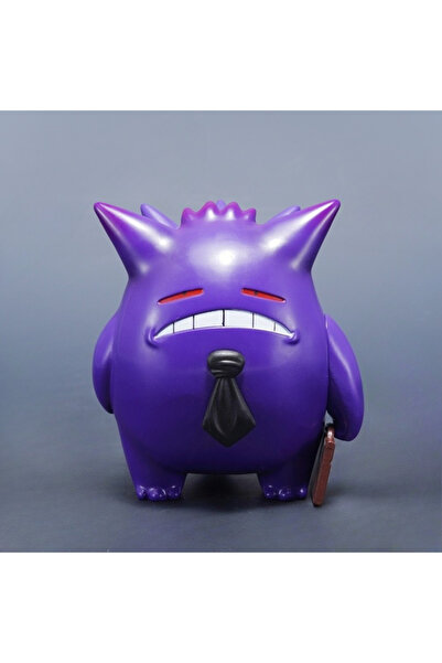 BANDAI Gengar 11.5cm/4.53in Anime Pokemon Figure Gengar Cosplay Laborer Action Figures Pvc Statue Desktop O