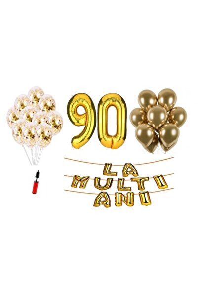 Domi Party & Gifts Set 33 baloane, Domi Party & Gifts, La mulți ani aniversar...