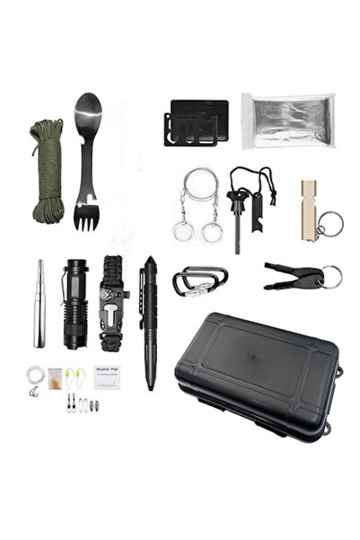 DAMUR Kit de supraviețuire multifuncțional, Unelte profesionale, Suport pentr...