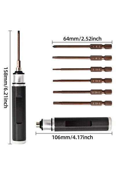 Choice مجموعة مفكات سداسية 6 في 1 9IMOD RC مجموعة مفكات سداسية مغناطيسية 6 في...