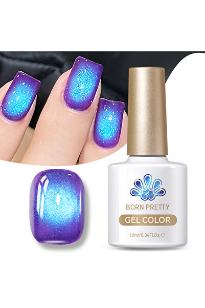 Born Pretty Blueberry Cat Magnetic Gel/Yaban mersini kalıcı oje-10ml