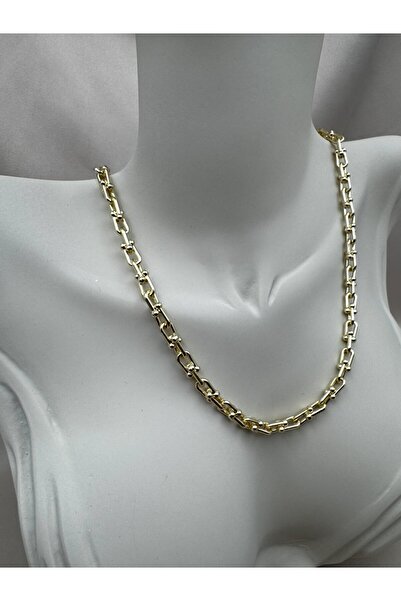 Luseda قلادة تيفاني قابلة للتعديل مقاس 50+5 سم باللون الذهبي