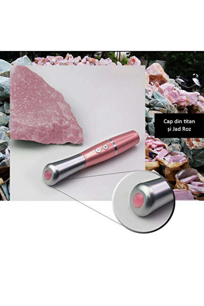 SAFECARE Electric Pink Jade Facial Massage Device