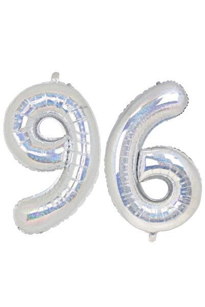 Domi Party & Gifts Set 2 baloane folie cu numere, Domi Party & Gifts, Hologra...