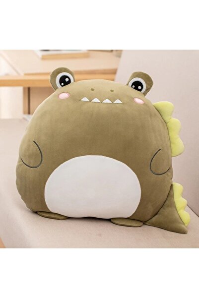 Briggs 2-in-1 Blanket (Crocodile Toy) with Storage, Microfiber, 100x170 cm, Green -