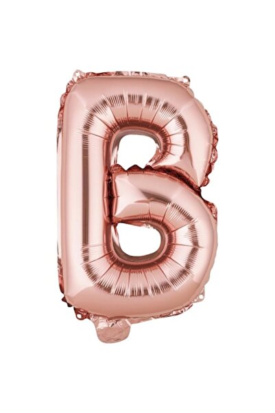 Danex Metallic Foil Balloon Letter B, Danex, 40 cm, Inflatable with Helium or Air, Individual Packaging, S
