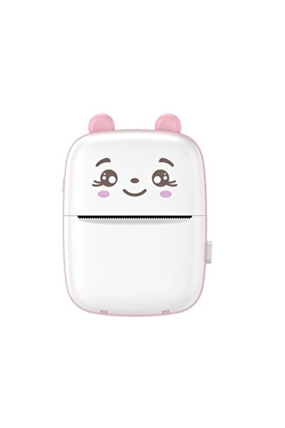 Domi Party & Gifts Mini imprimantă foto portabilă, încărcare USB, Bluetooth, ...