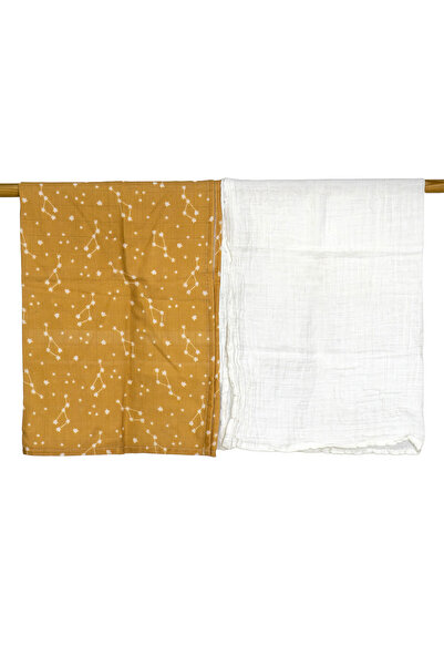 Mimiko Muslin Blanket 2 Layers 100% Cotton Ultra Soft, Breathable, Baby Blank...