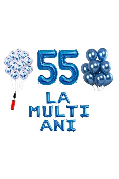 Domi Party & Gifts Set 33 baloane, DOMI PARTY & GIFTS®, La mulți ani aniversa...